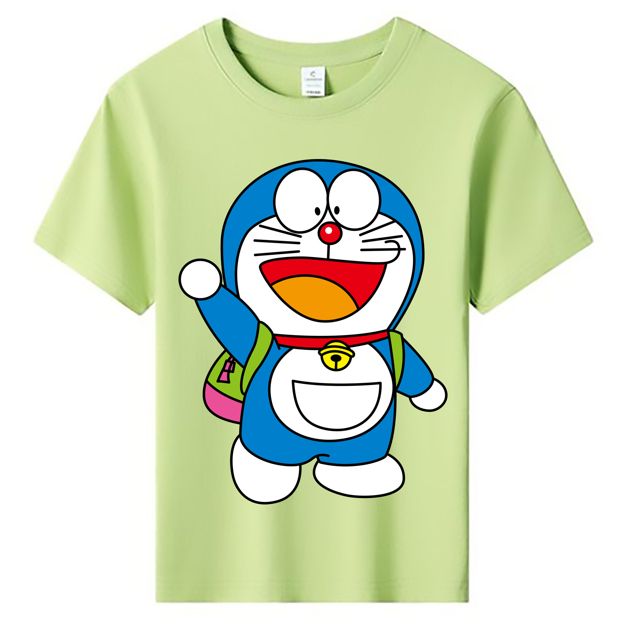 （画像用） ドラえもん Doraemon 綿100％キッズTシャツ（フロントプリント）